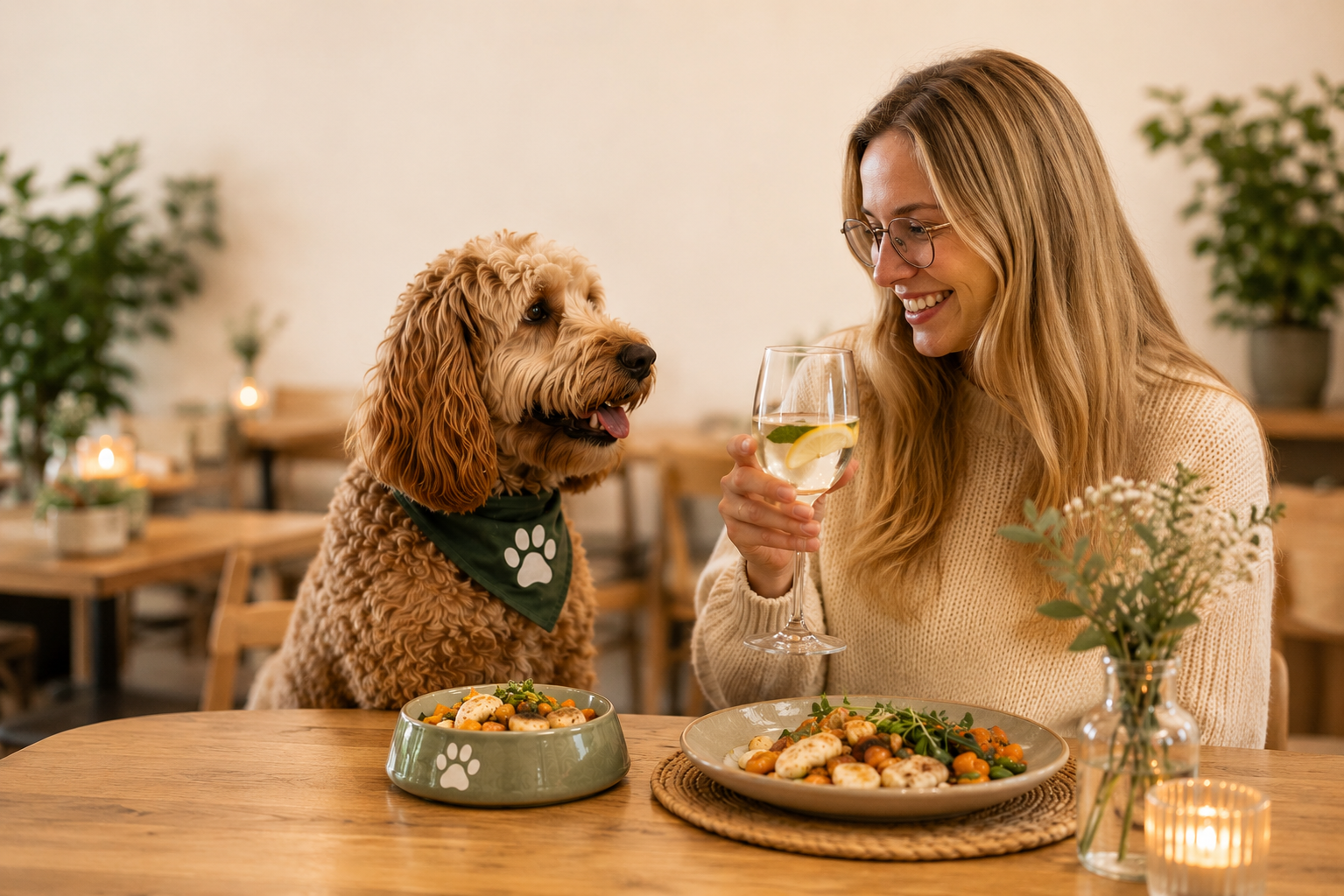 Dogdiner: samen tafelen met je hond!